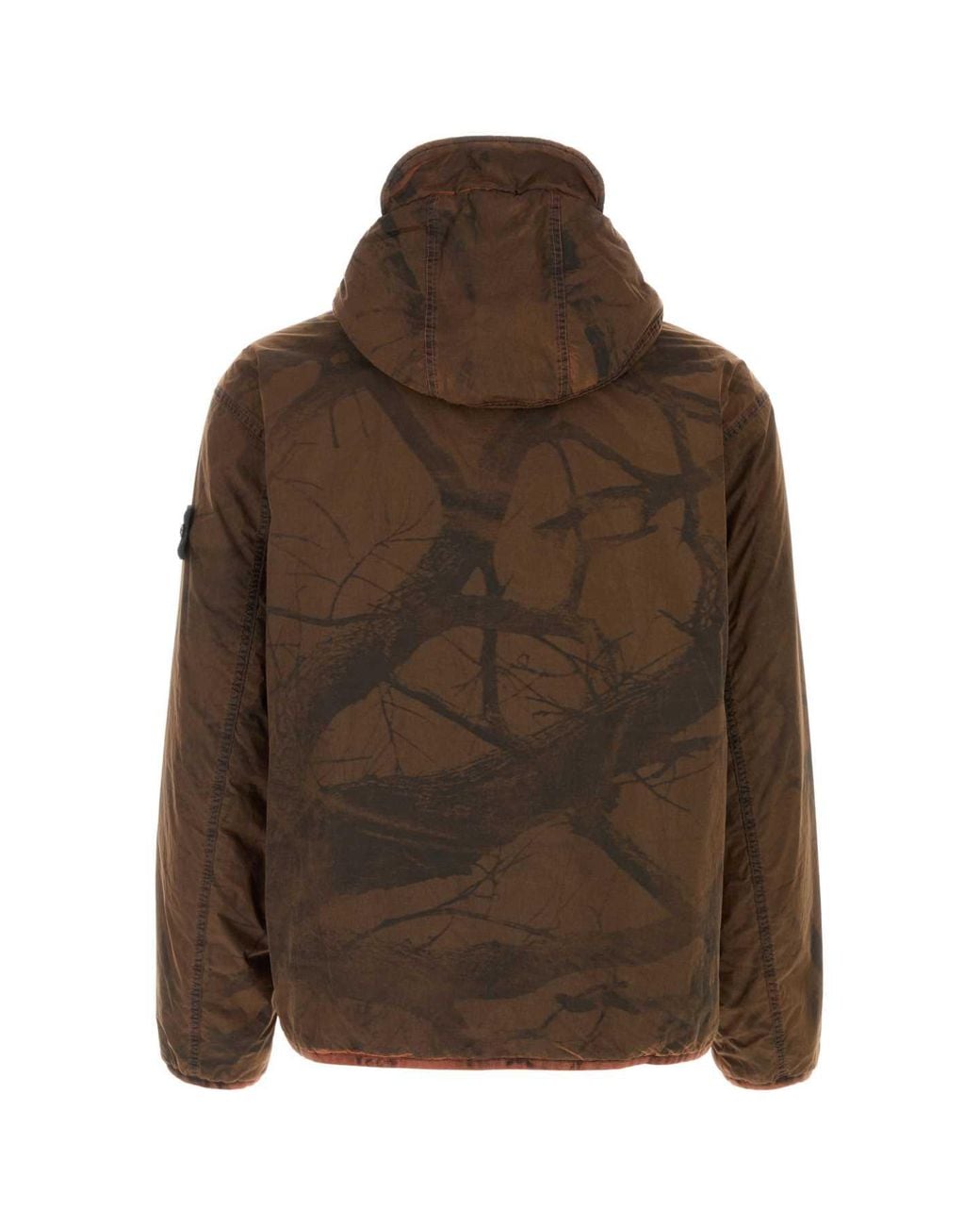 Stone Island Brown Capospalla for men