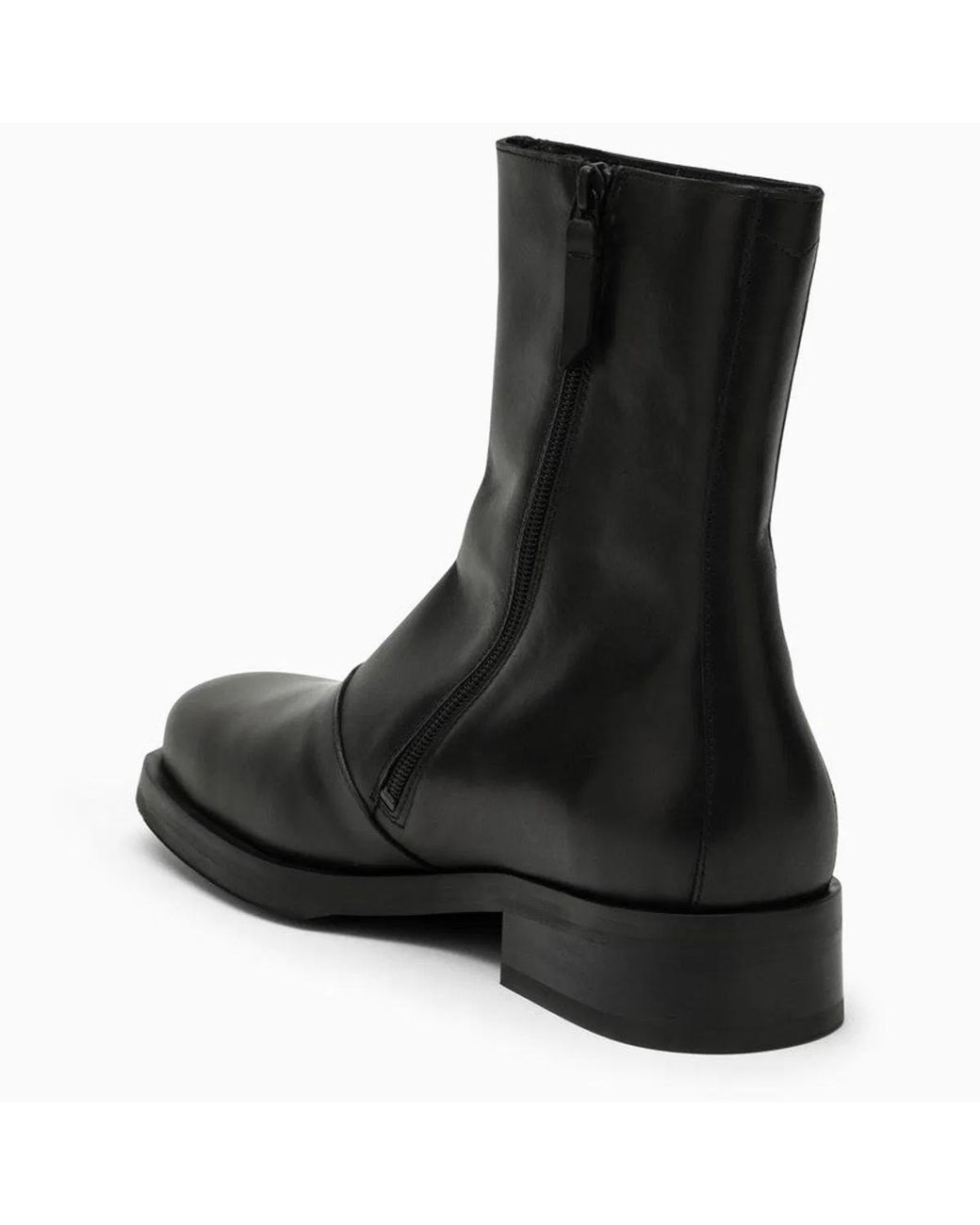 Our Legacy Black Leather Ankle Boot for men