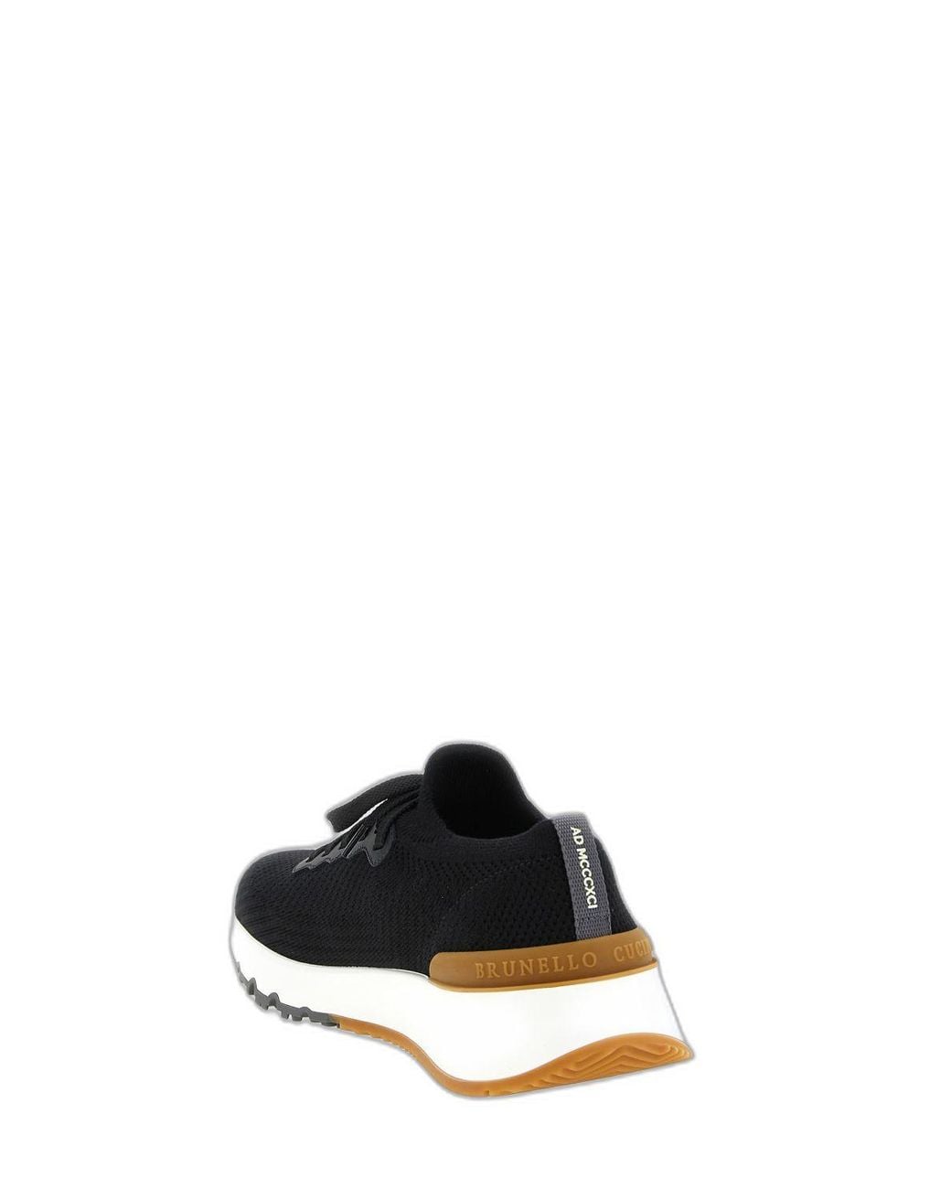 Brunello Cucinelli Black Sneaker Runner for men
