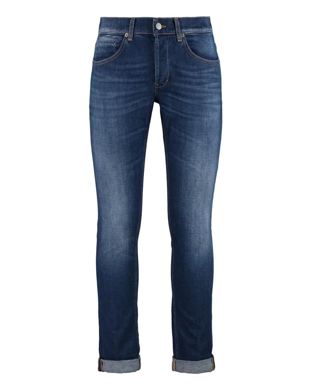 Dondup Blue George 5-Pocket Jeans for men