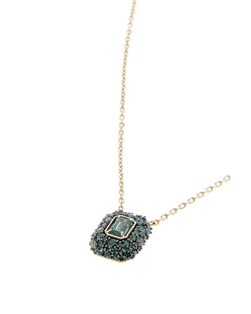 Swarovski Multicolor Sublima Pendant Necklace For