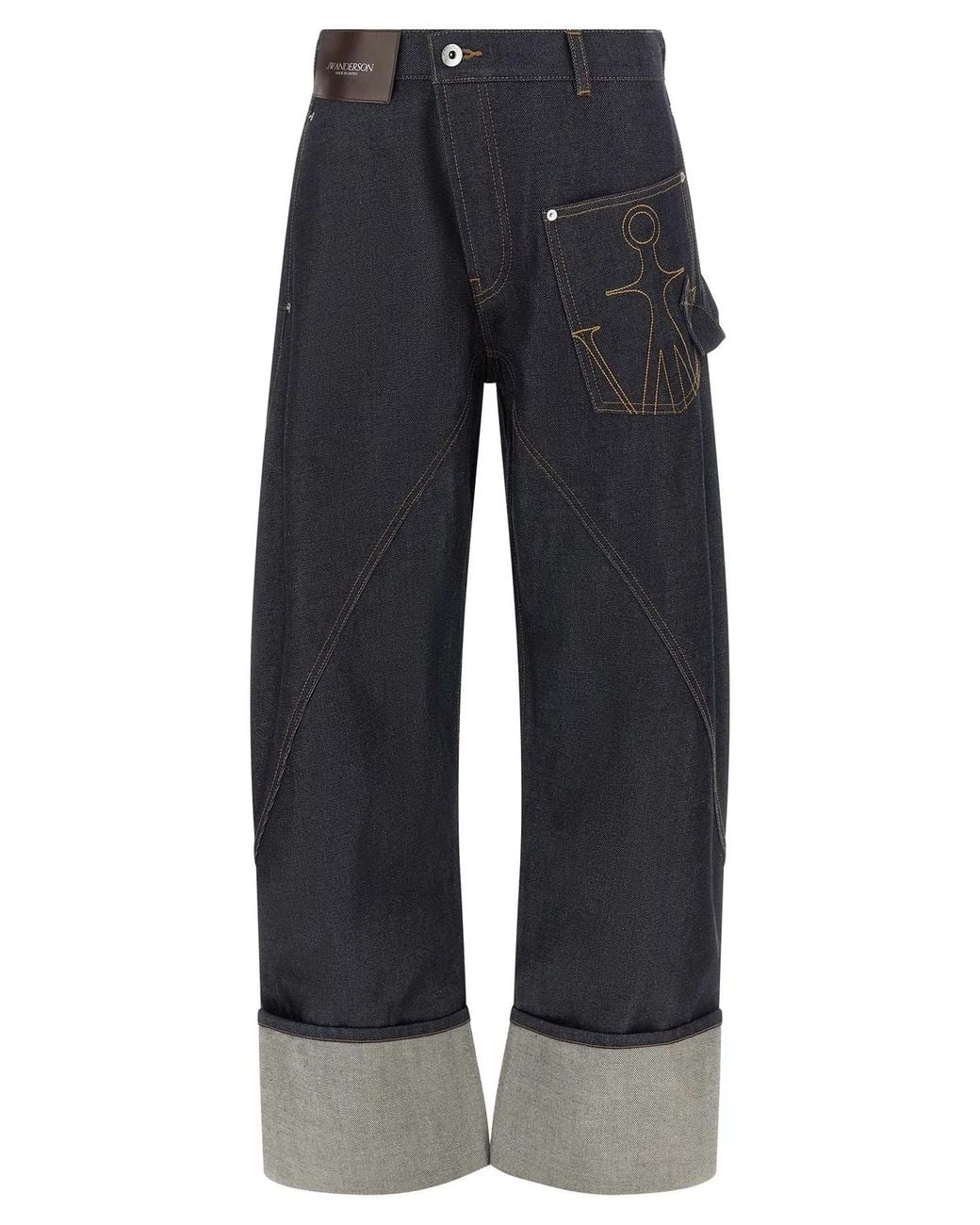 J.W. Anderson Blue J.W.Anderson 'Twisted Workwear' Jeans