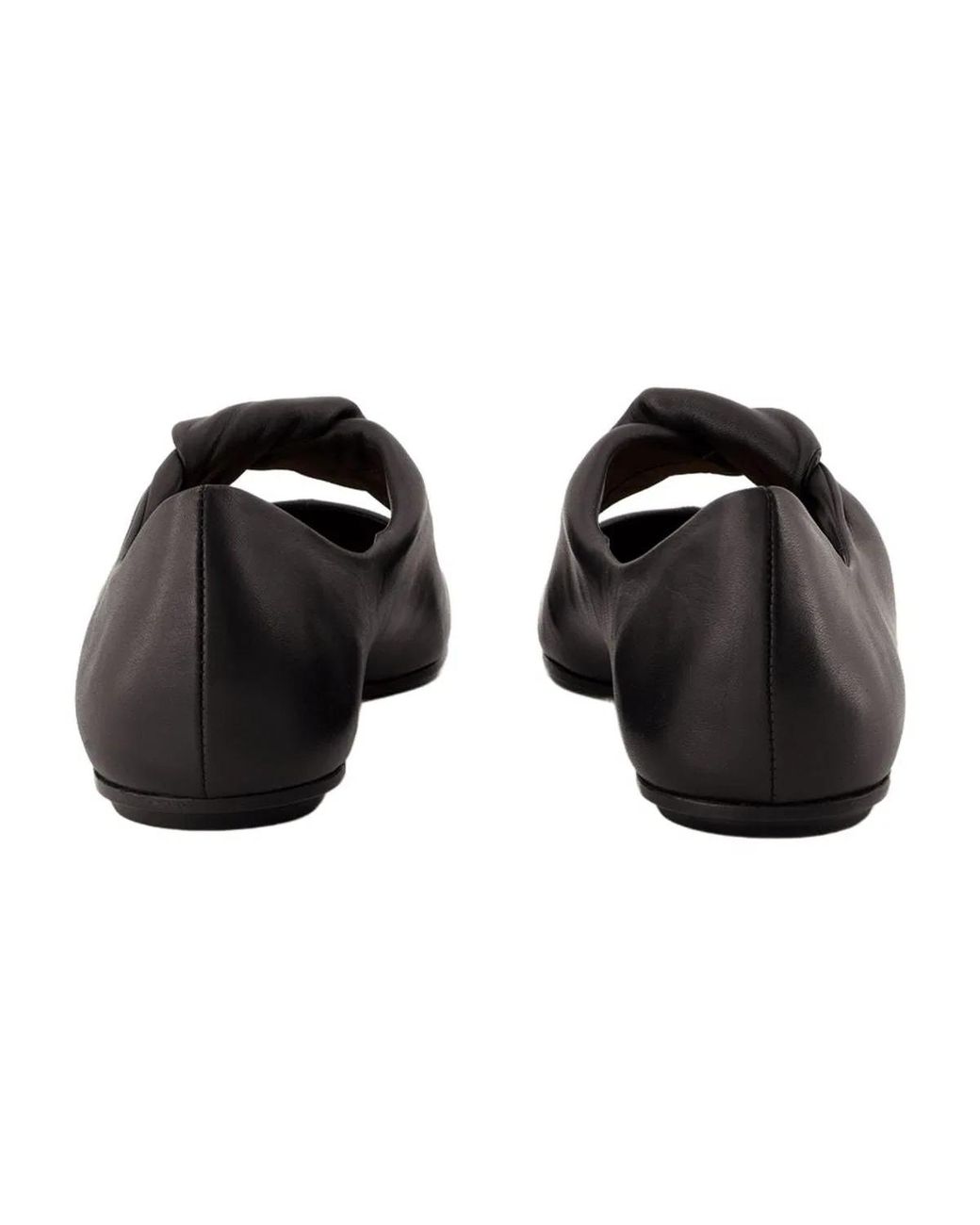 McQueen Black Ballerinas