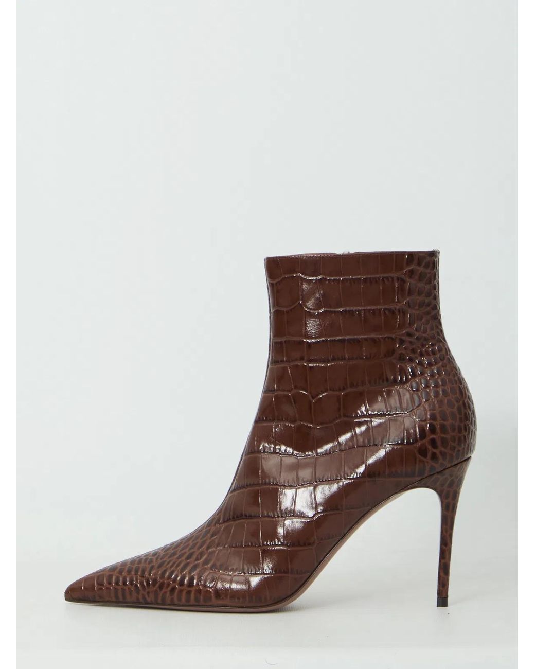 Paris Texas Brown Vera 85 Ankle Boots