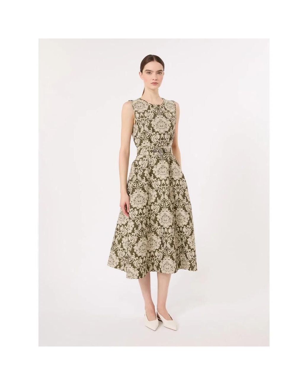 Max Mara White S Max Mara Stmterzo Dress