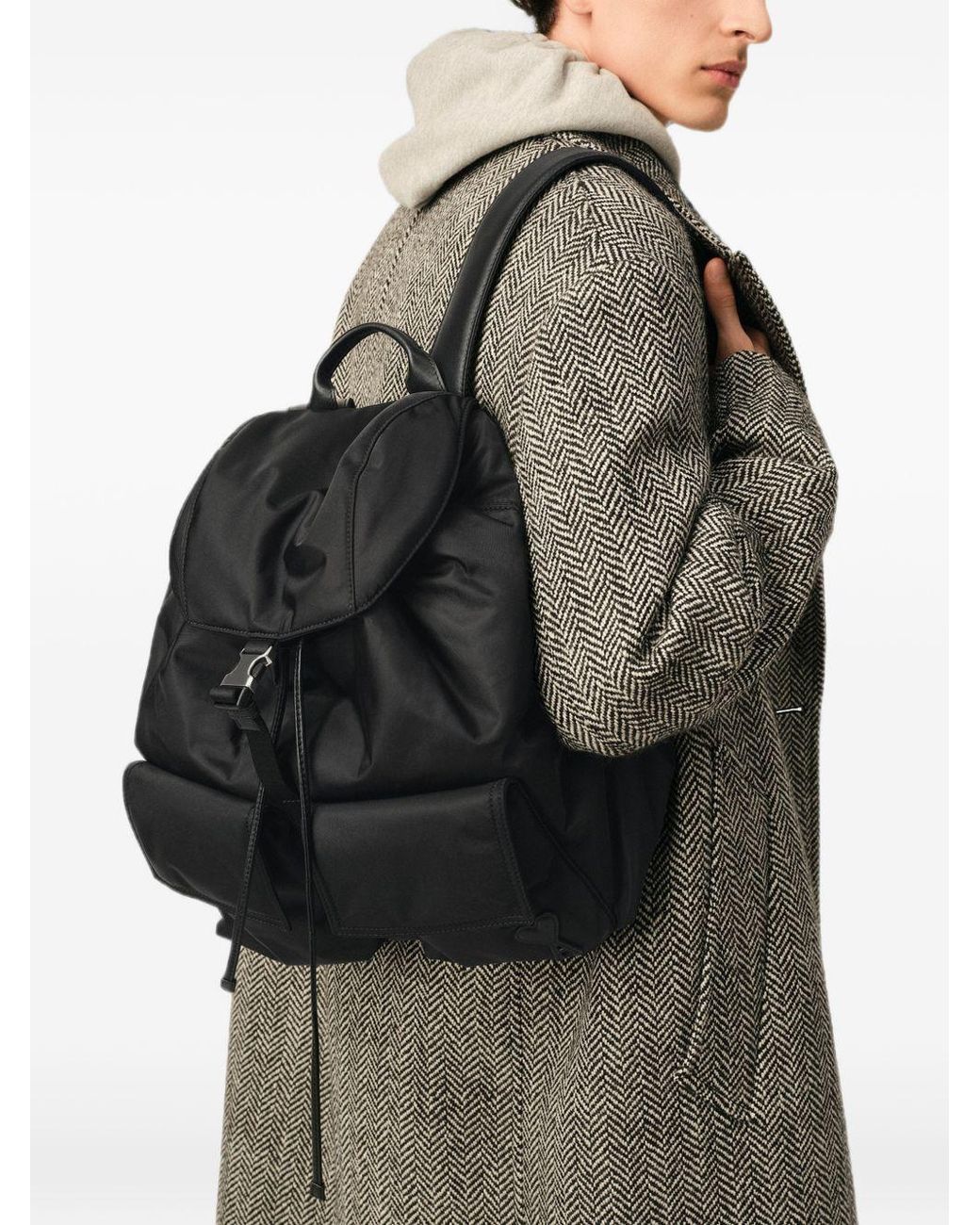 AMI Black Marcel Backpack