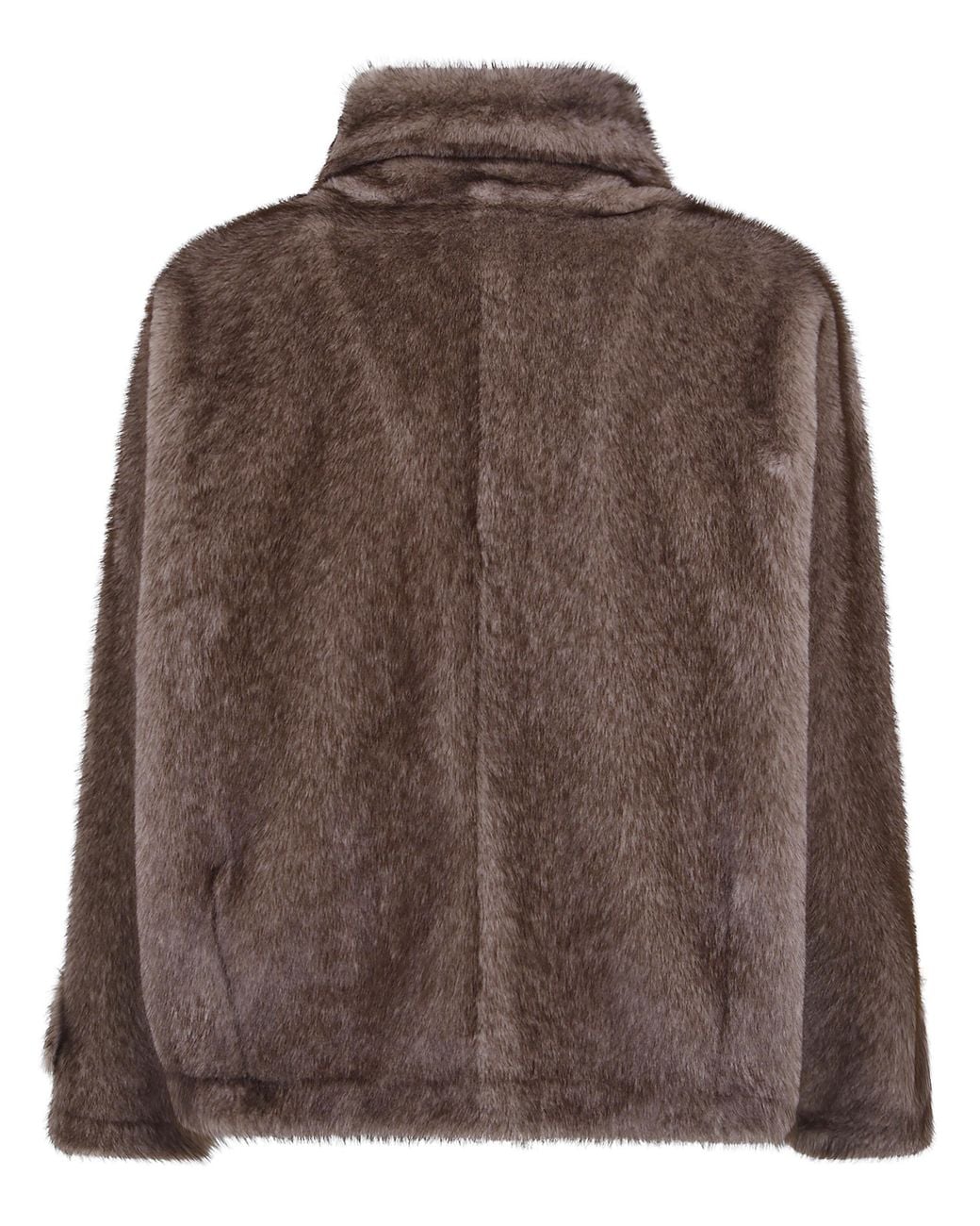 DR. HOPE Brown Fake Fur Jacket