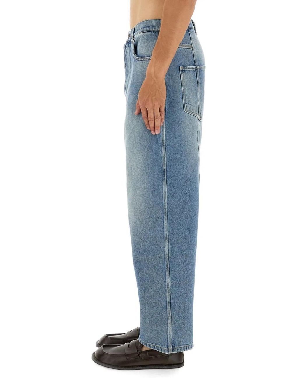 Moschino Couture Blue Trousers for men