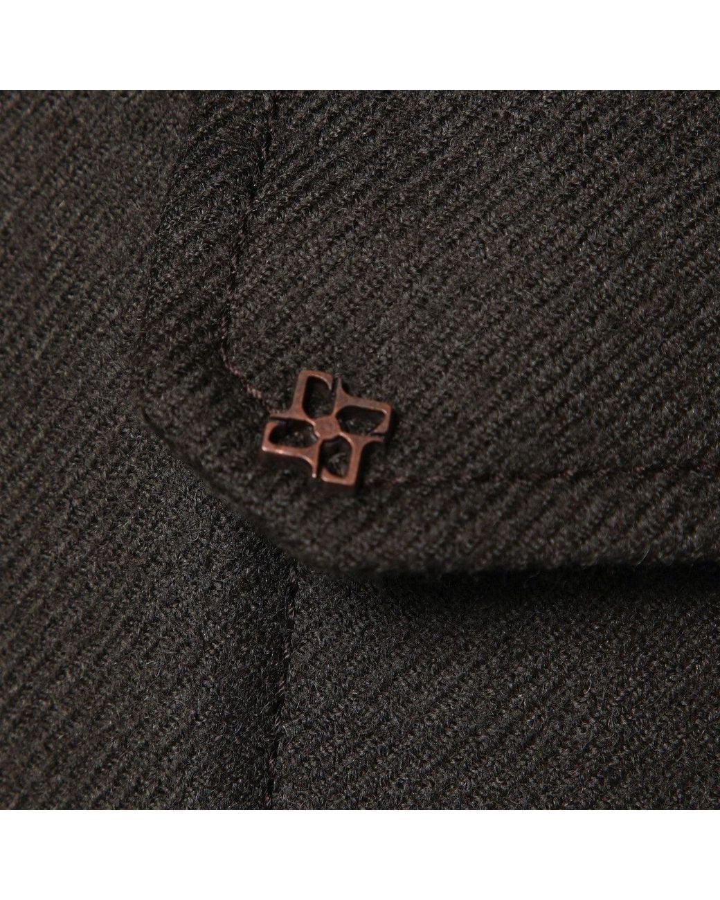 Tagliatore Black Wool Jacket for men