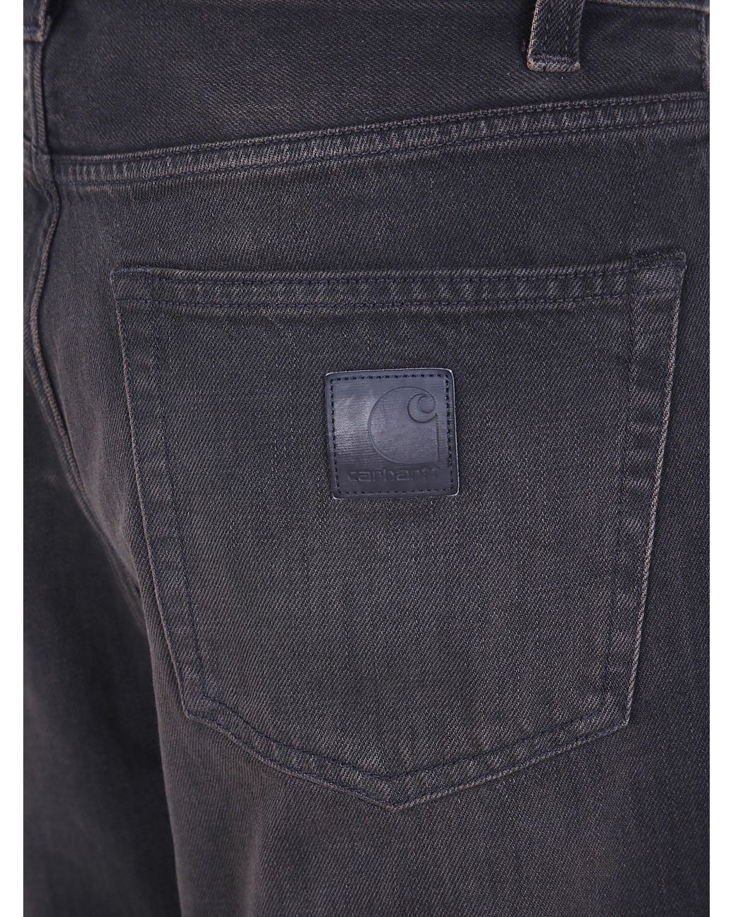 Carhartt Blue "Aaron" Pant 100% Cotton 'Camano' Denim, 12 Oz for men