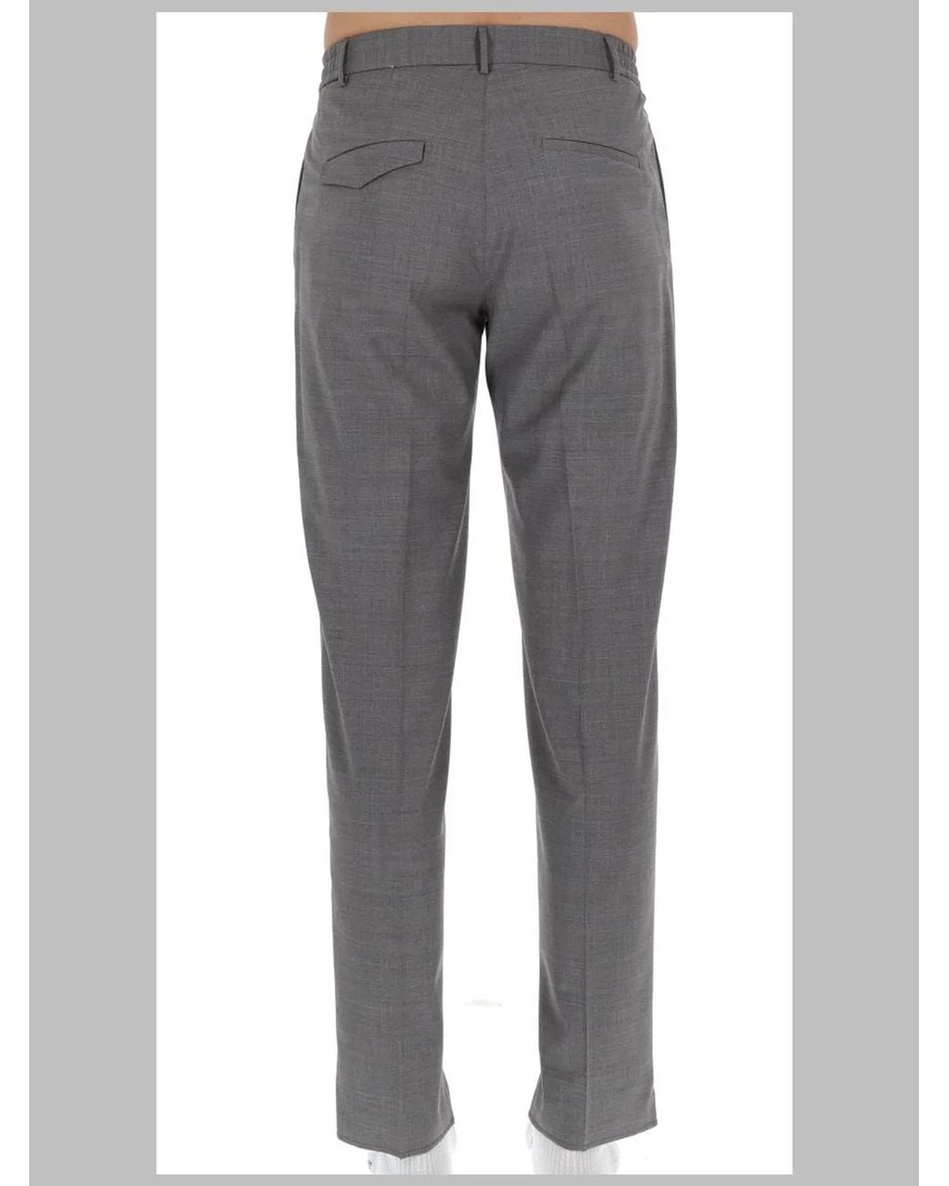 Tagliatore Gray Tailored Trousers for men