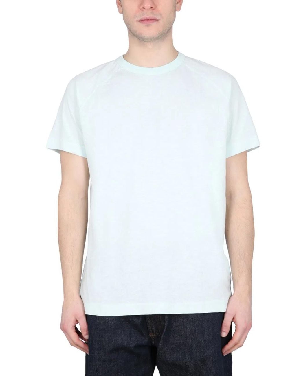 YMC White Television T Shirt for men