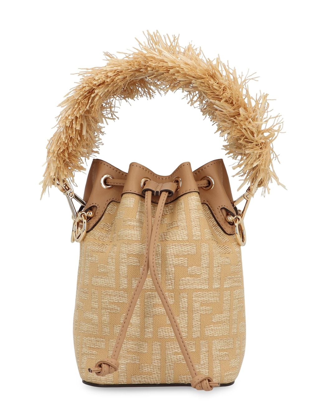 Fendi Natural Mon Tresor Bucket Bag