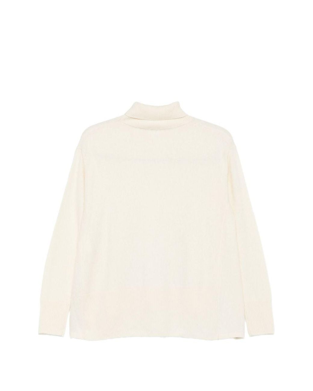 C.t. Plage Natural Wool Turtle-Neck Jumper