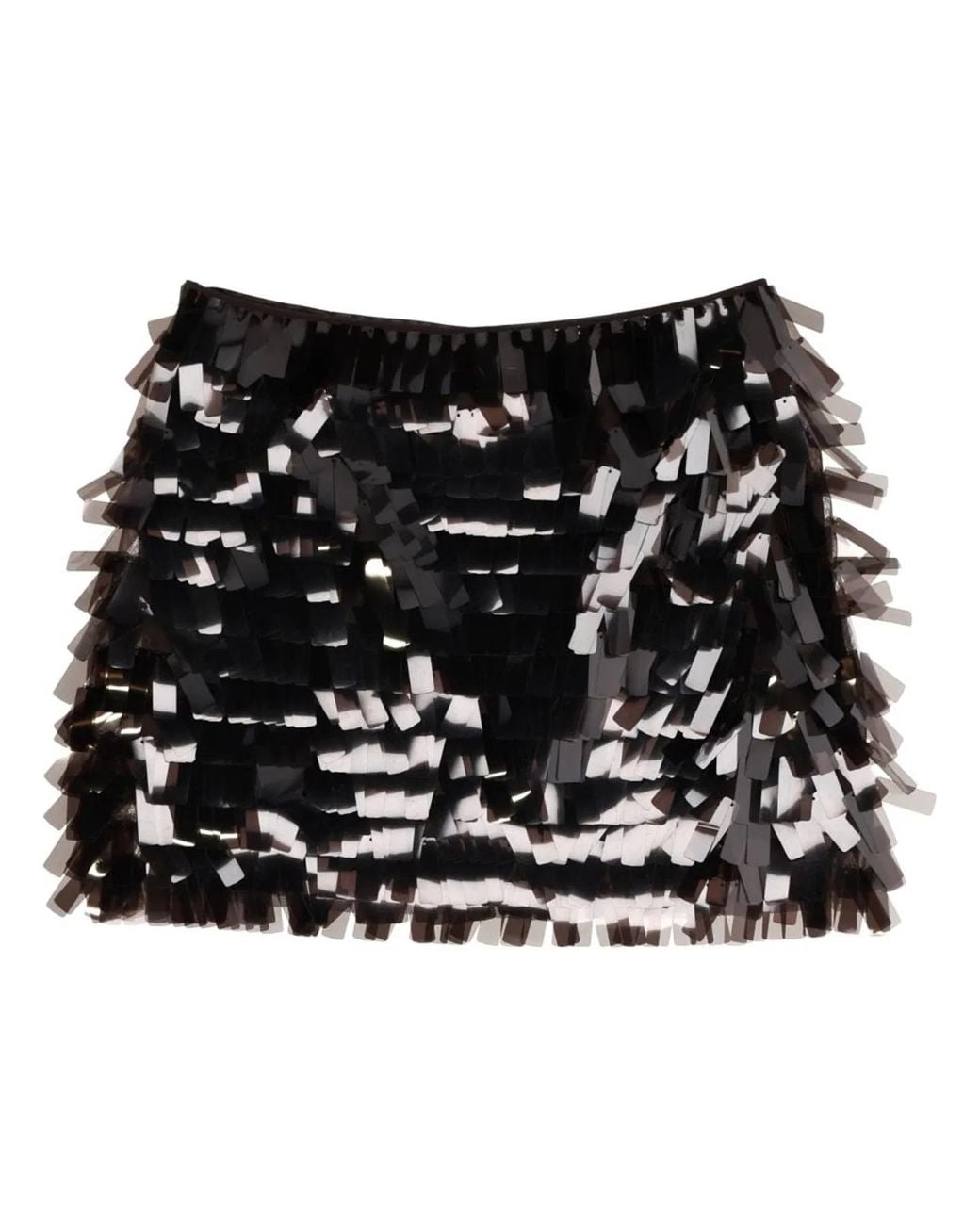 Staud Black Miniskirt Polyester Skirt