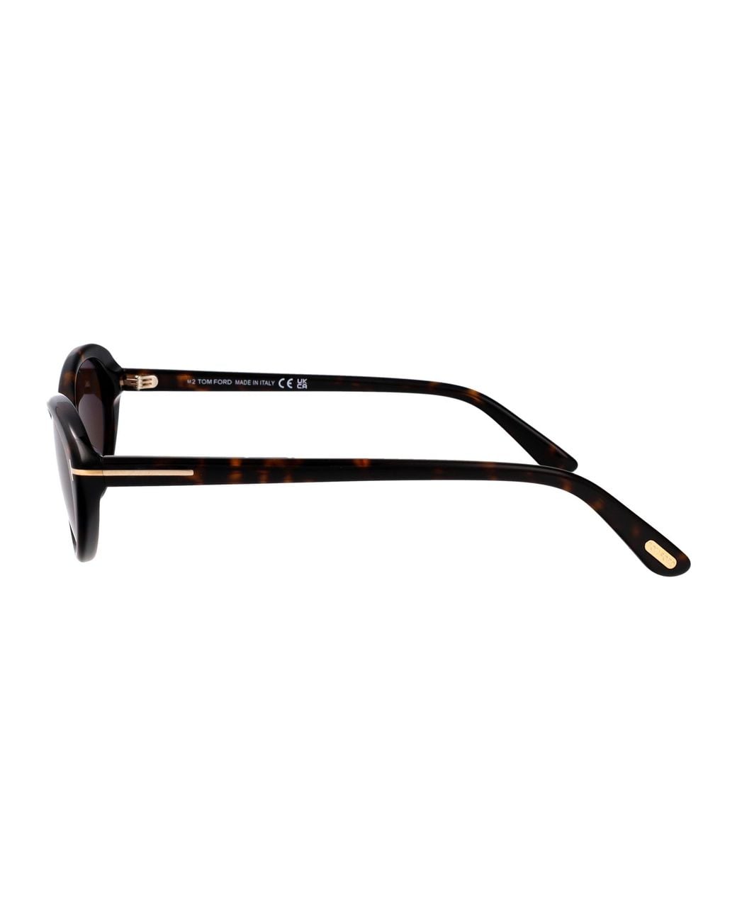 Tom Ford Brown Avana Scura Marrone Acetate Sunglasses