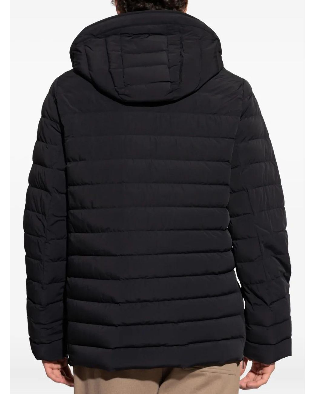 Moose Knuckles Blue Greystone Down Jacket for men