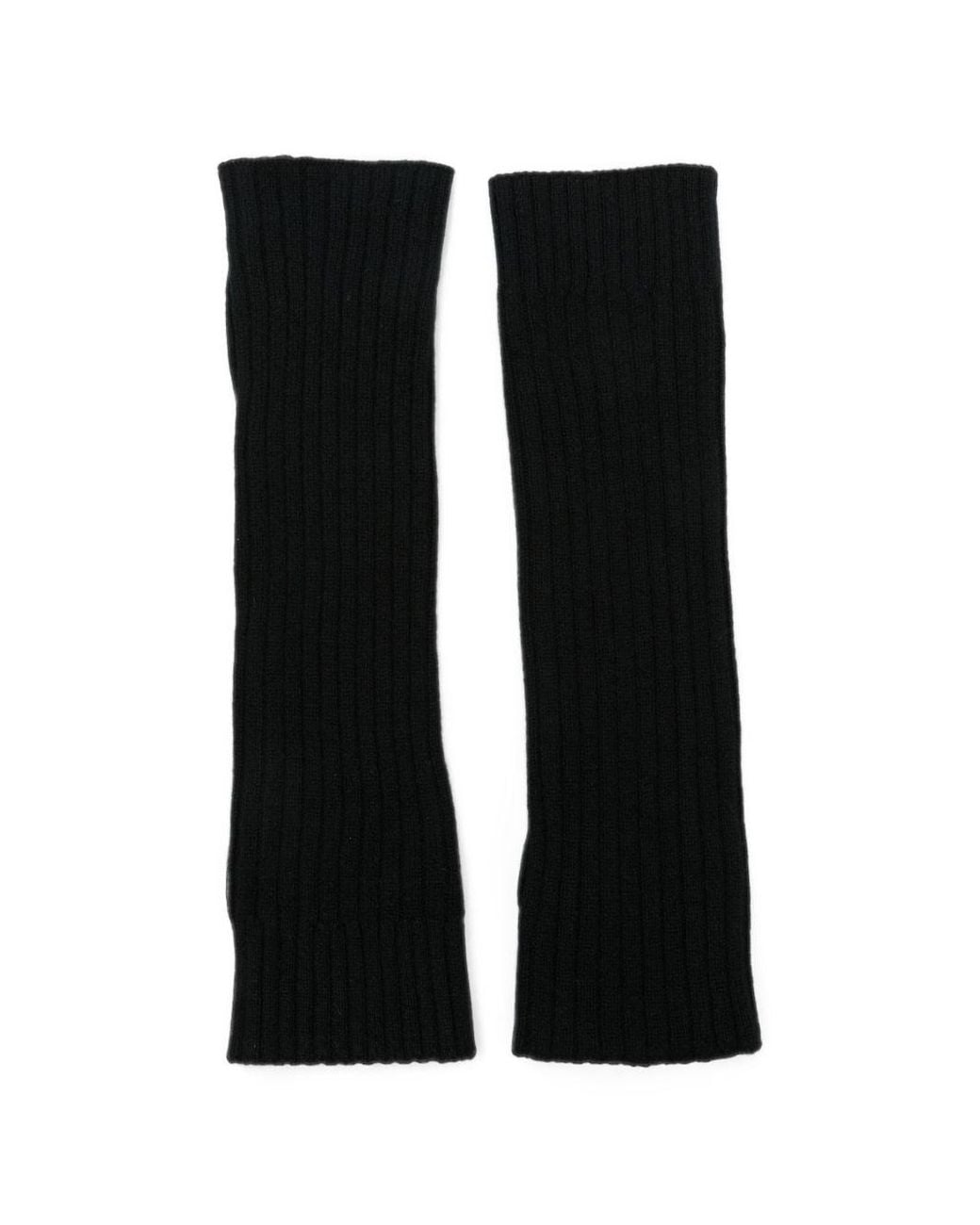 C.t. Plage Black Cashmere Arm Warmer