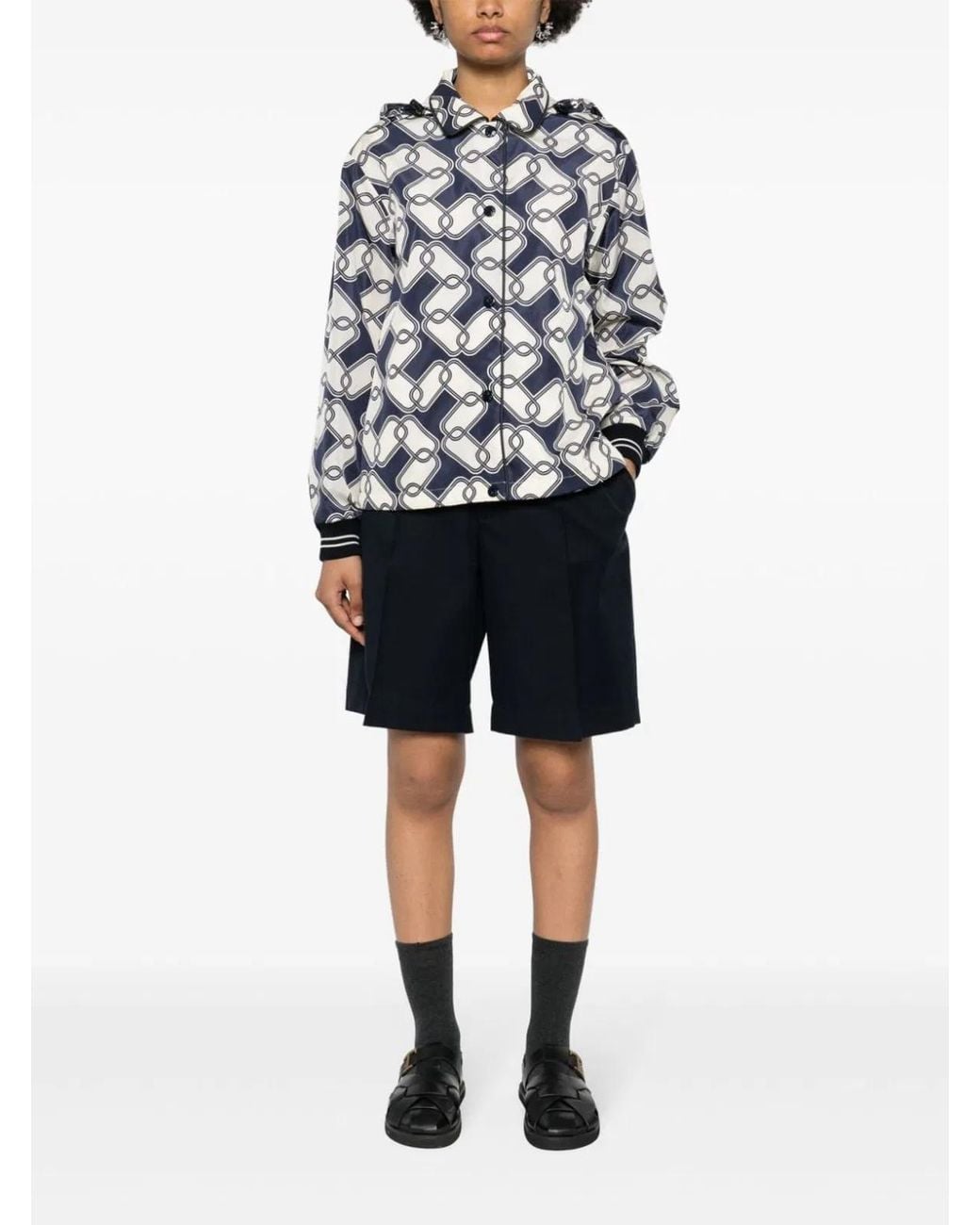 Moncler Multicolor Mini Lightweight Hooded Jacket