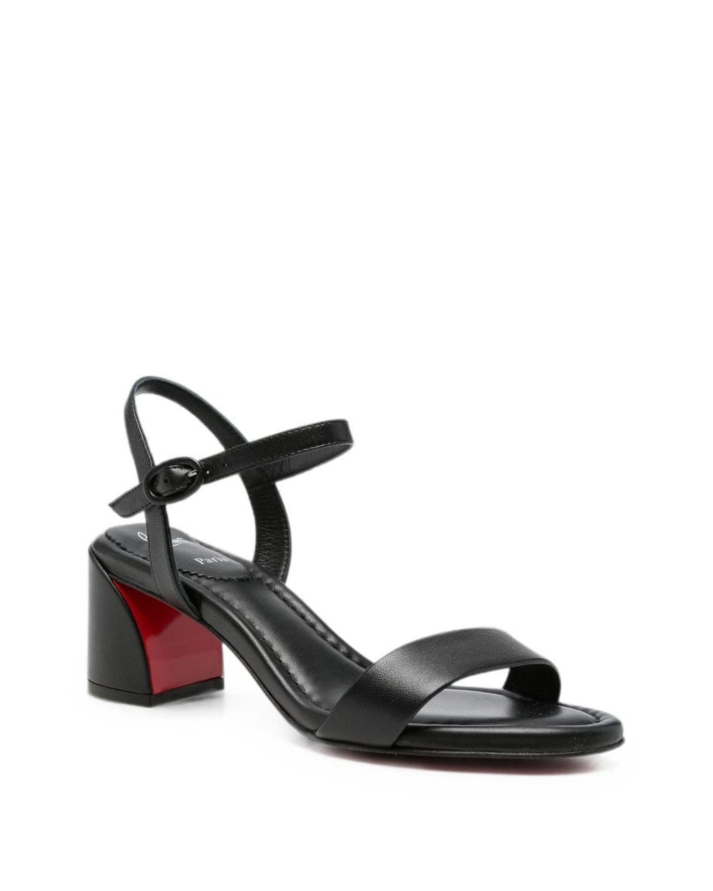 Christian Louboutin White Jane Leather Sandals