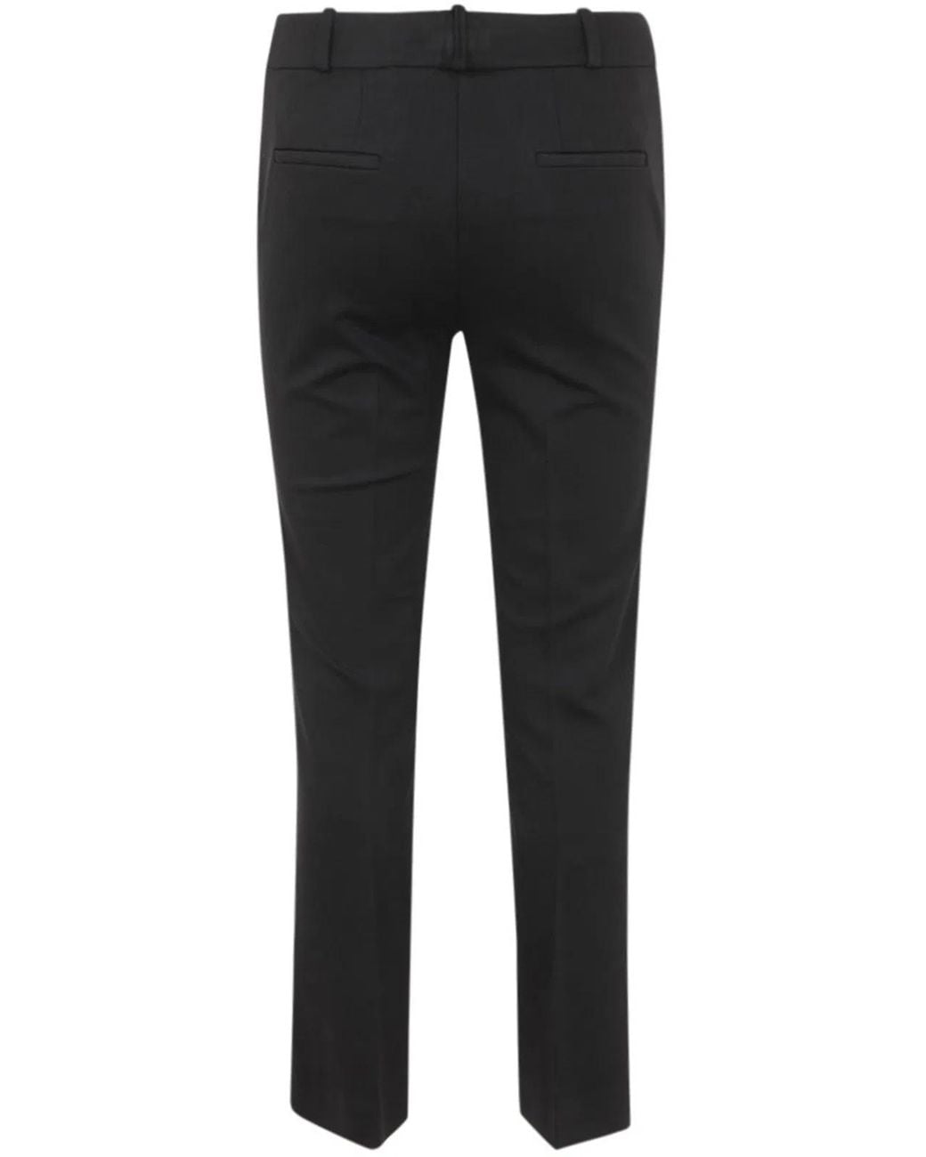 Kiltie Black Floretta Flared Trousers
