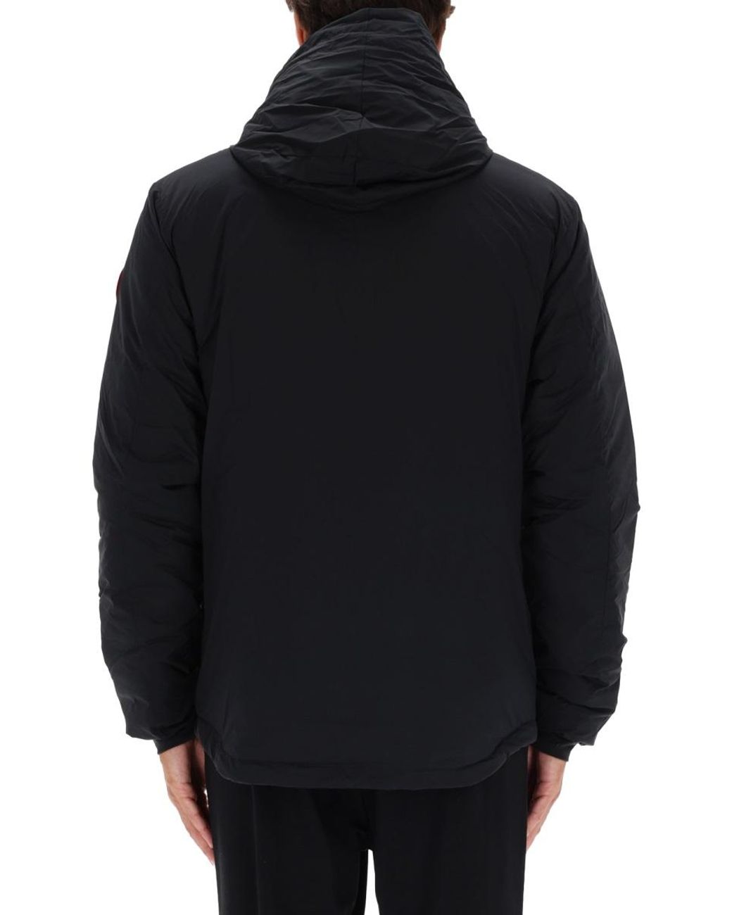 Canada Goose Blue Giacca "Lodge" Con Cappuccio for men