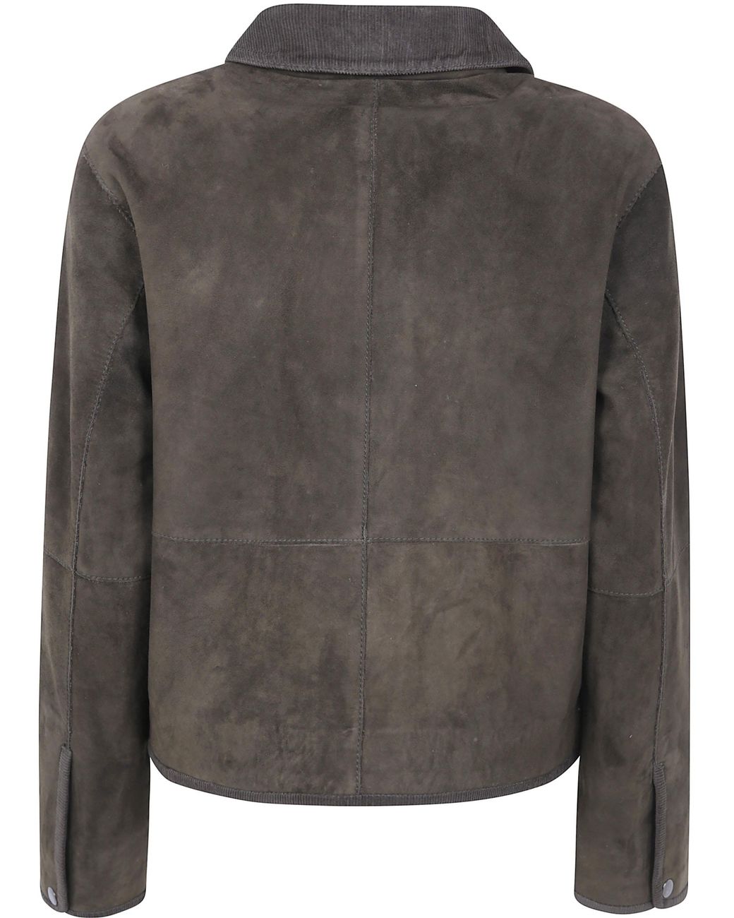 The Jackie Leathers Black "Maeve" Suede Jacket