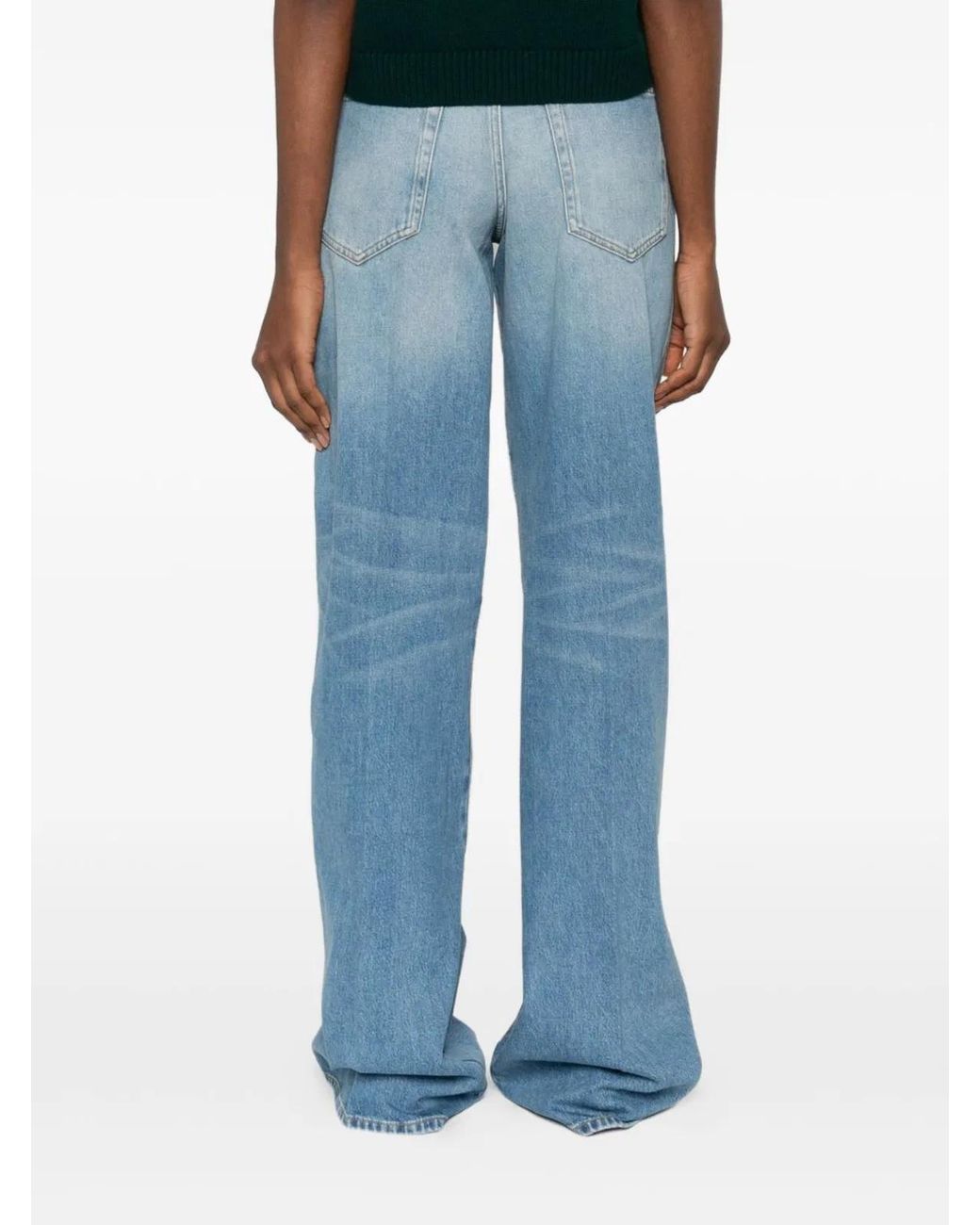 Gucci Blue Denim Cotton Jeans