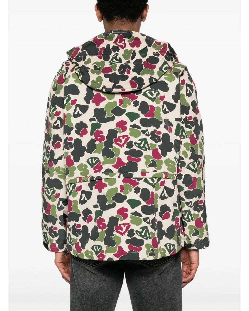 BBCICECREAM Green Camou Print Jacket for men