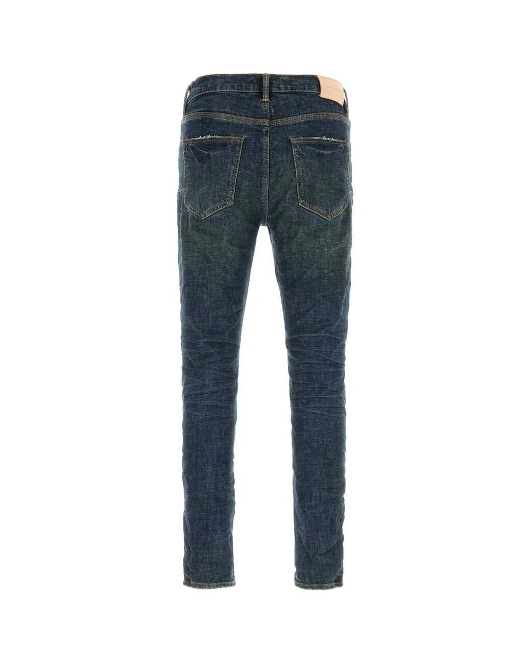 Purple Denim Blue Dark Stone Rinse for men