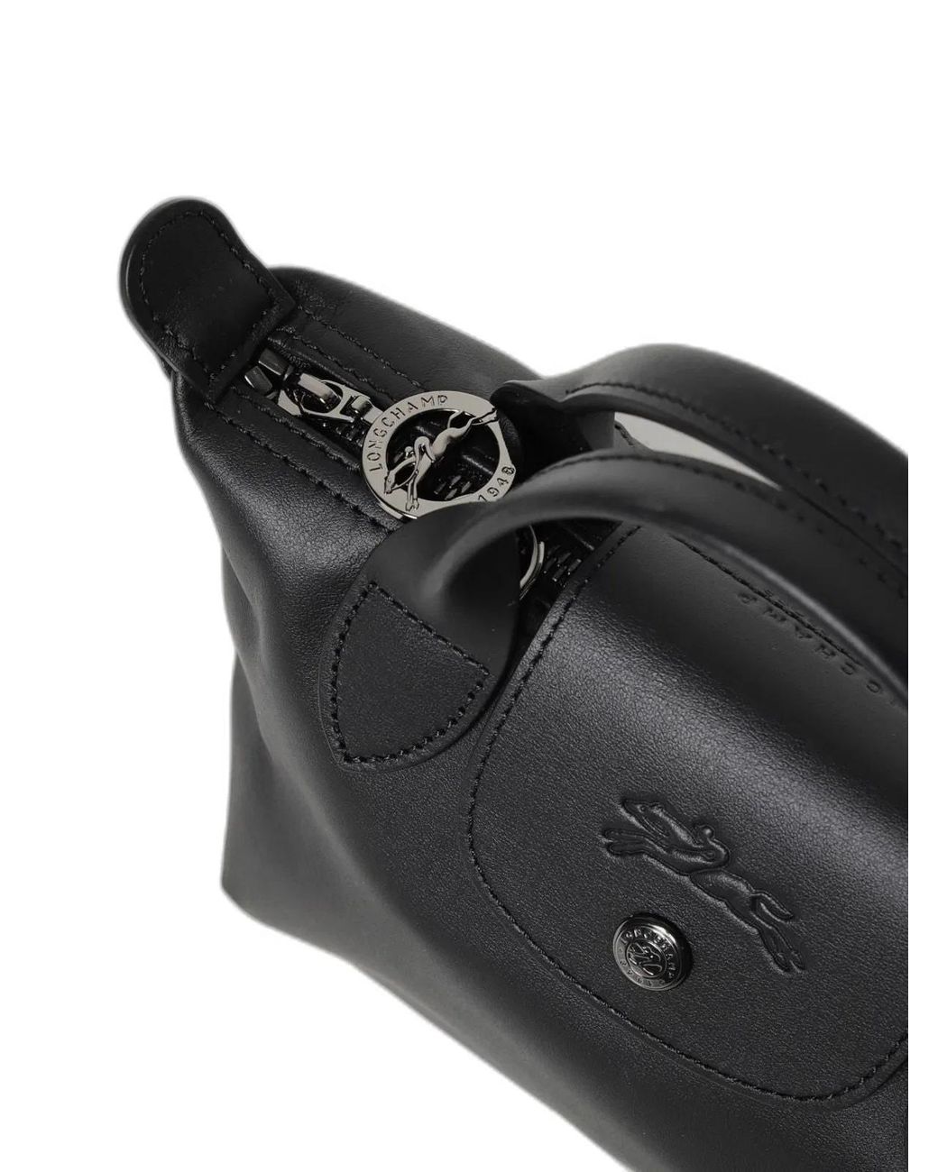 Longchamp Black Le Pliage Energy Handbag