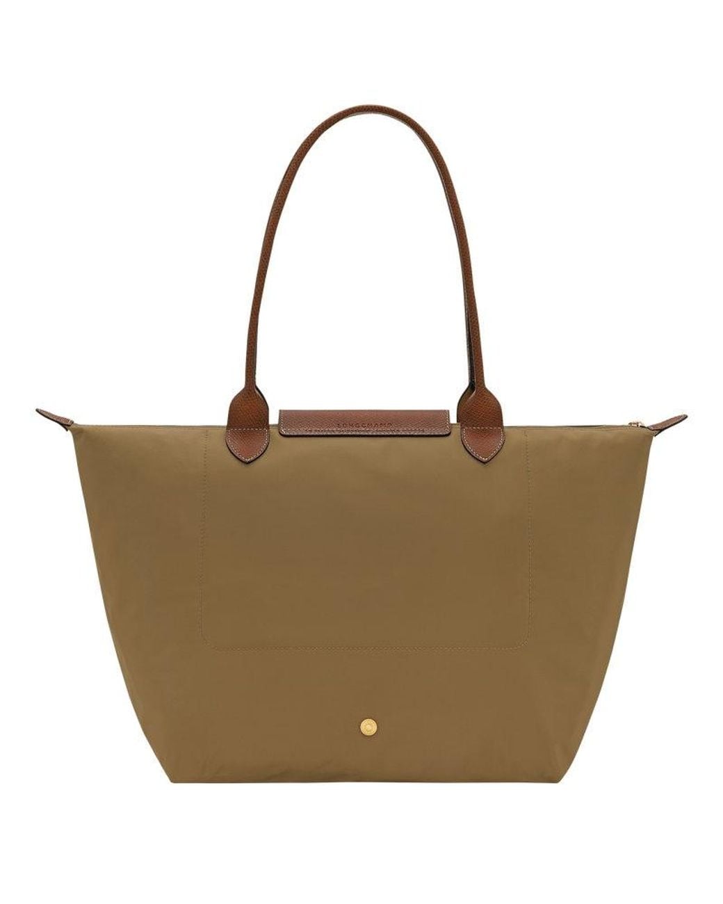 Longchamp Brown Le Pliage Original L Bag
