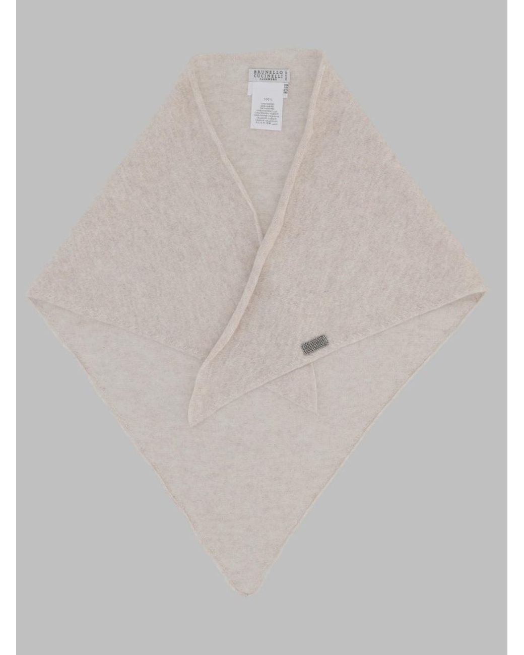 Brunello Cucinelli Gray Foulard