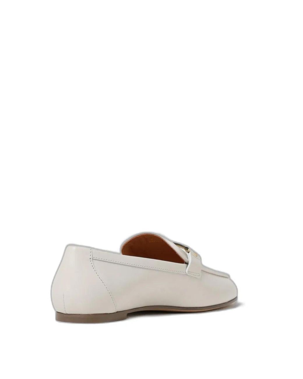 Tod's White Berretta Attacchi Loafers