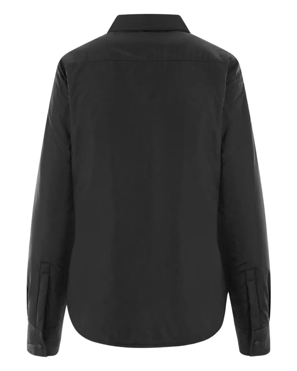 Aspesi Black "Glue" Shirt With Log