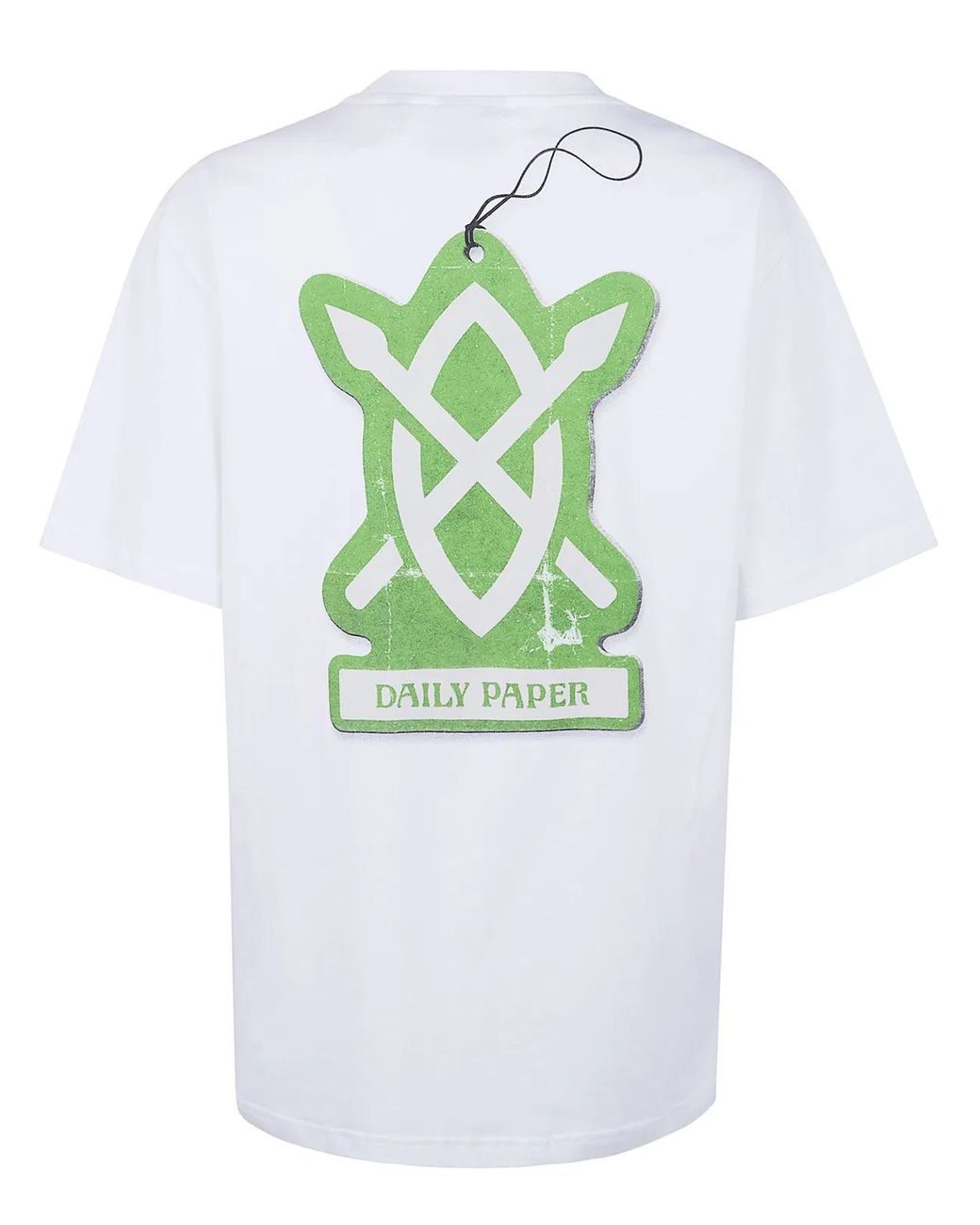 Daily Paper White "Air Freshener" Shield Short Sleeves T-Shirt