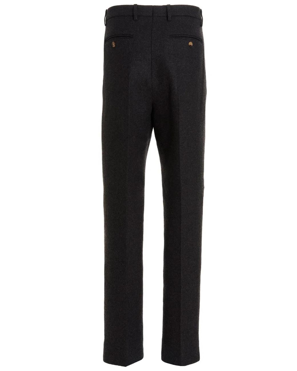 Gucci Black Cachemire Wool Pants for men