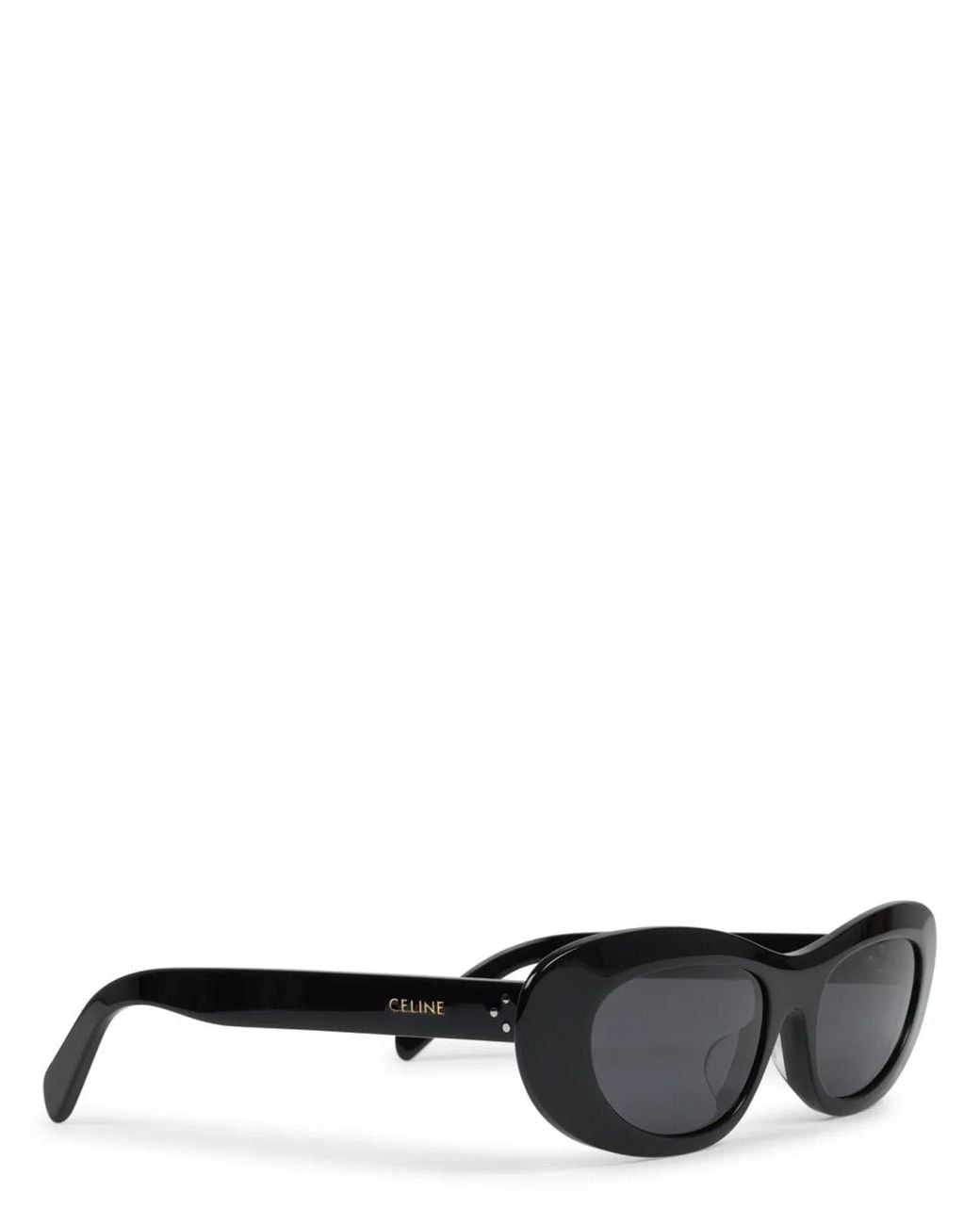 Céline Black Sunglasses Cat-Eye Acetate