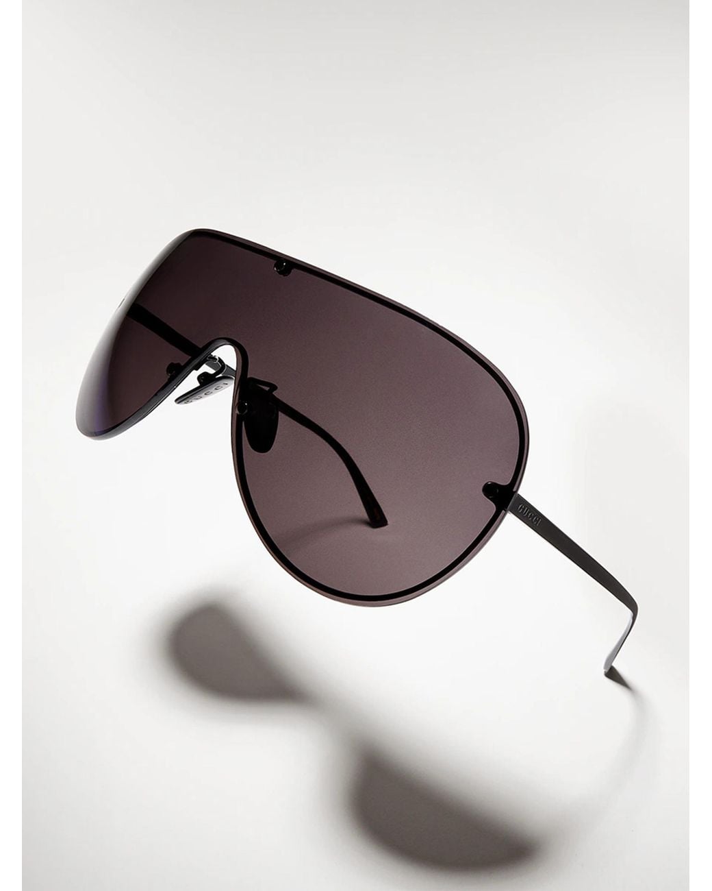 Gucci Black Mask Frame Sunglasses