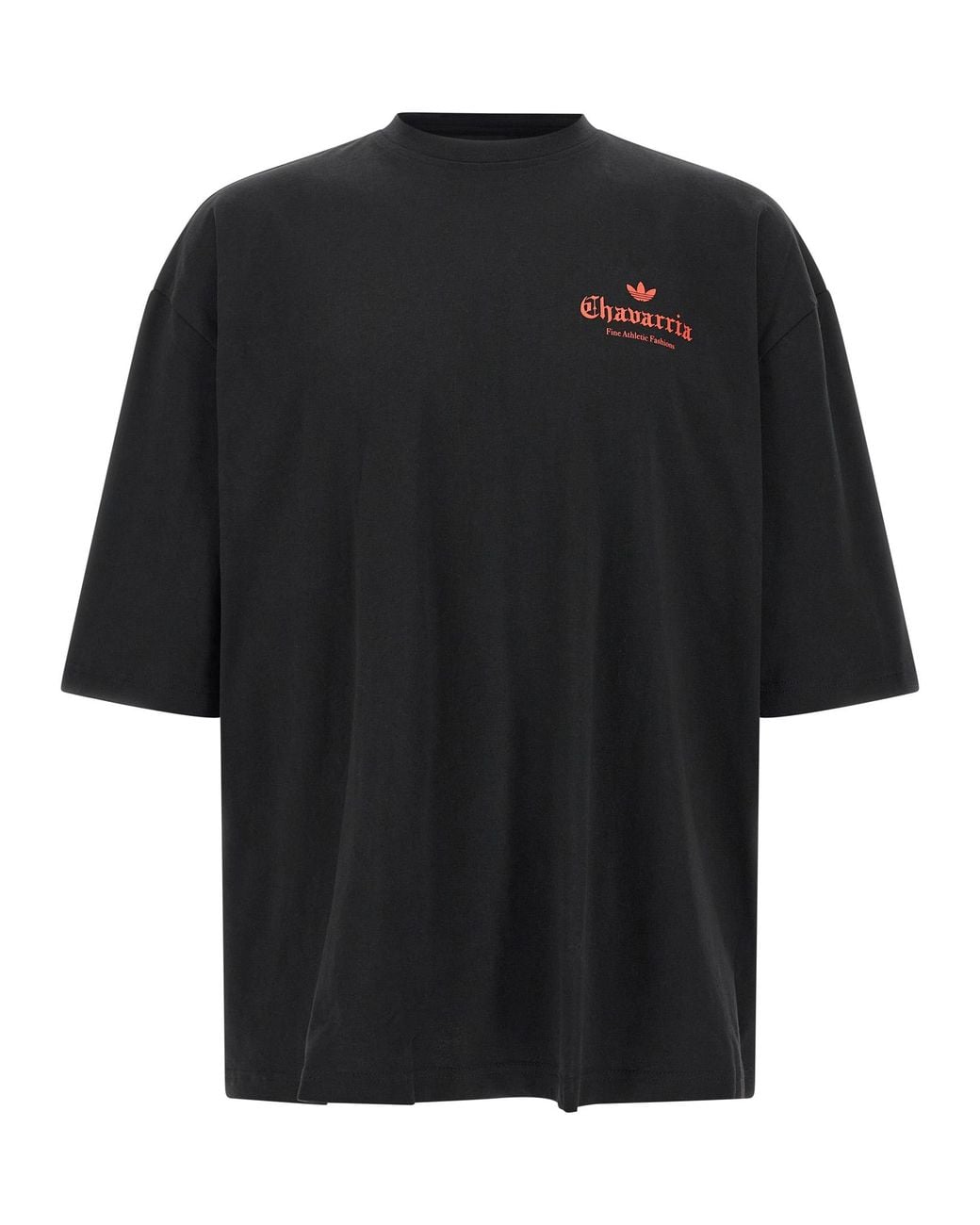 Adidas Originals Black Willy Chavarria X Adidas 'Rose' T-Shirt for men