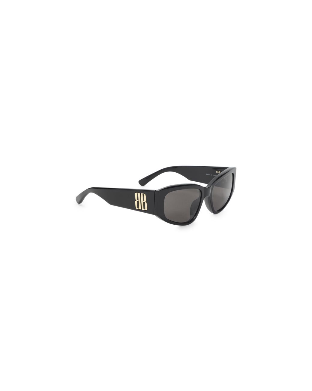 Balenciaga Black Nano D Frame Sunglasses