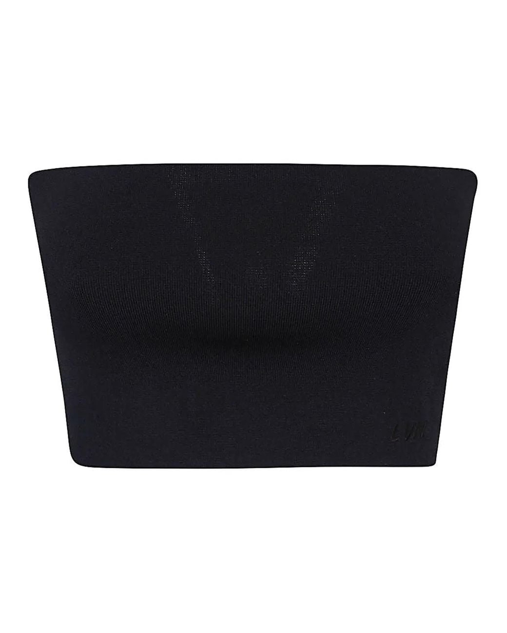 Liviana Conti Black Bandeau Top