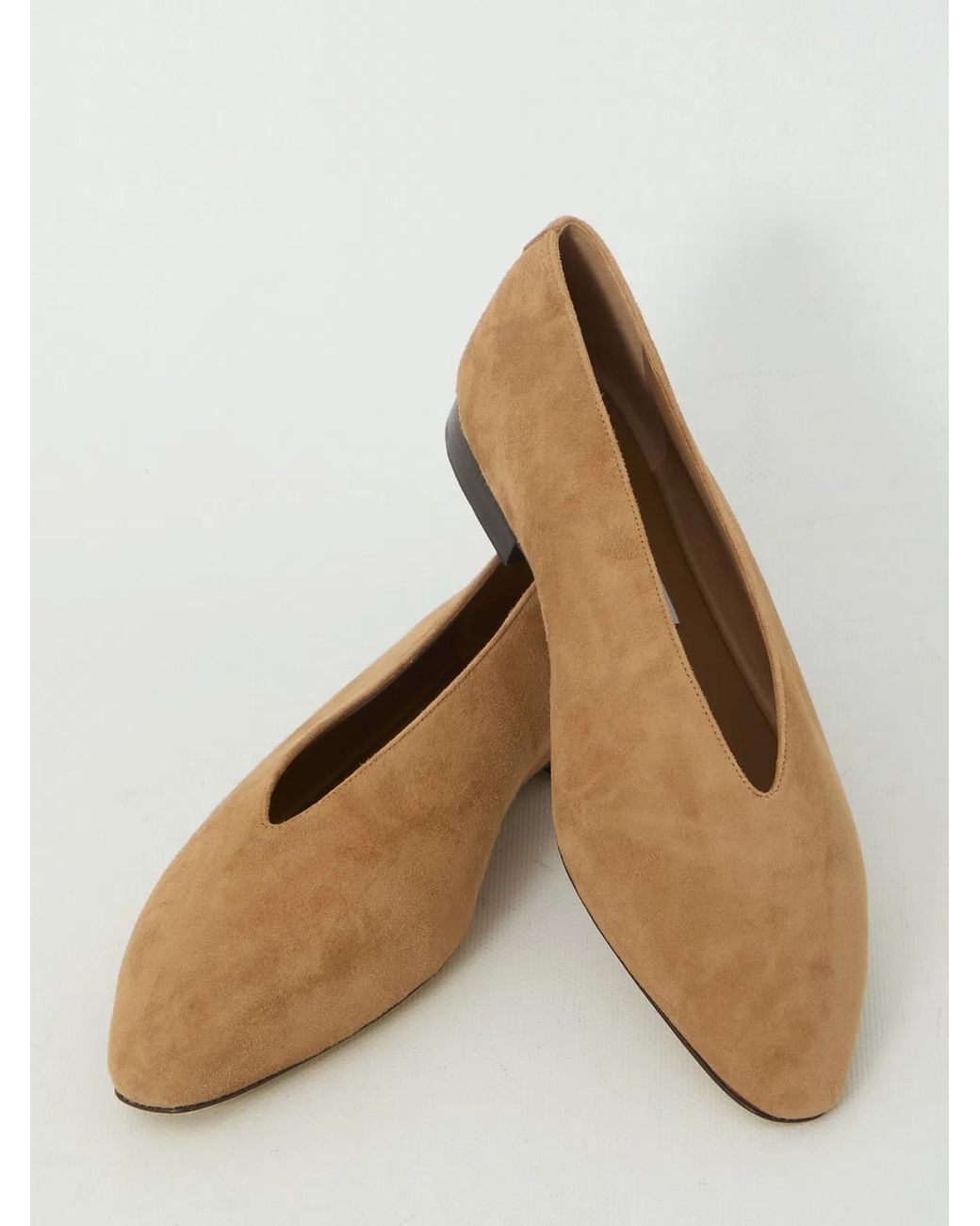 Jimmy Choo Brown Margot Flat Ballets