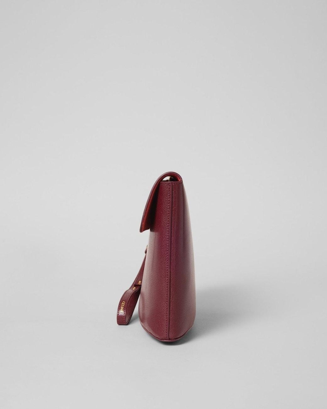 Céline Purple Medium Flap Pouch