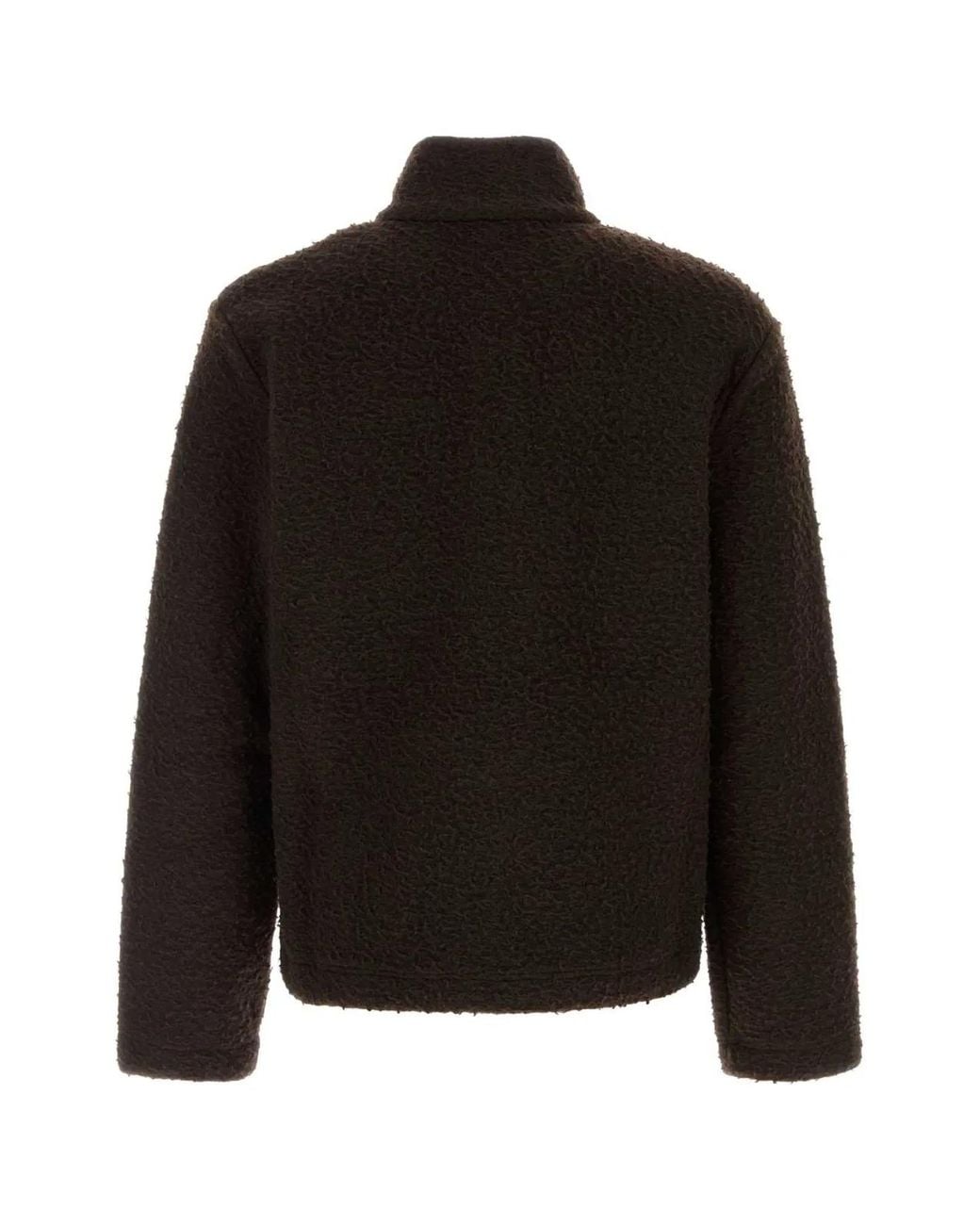 Moncler Black Chocolate Pile Sweatshirt for men