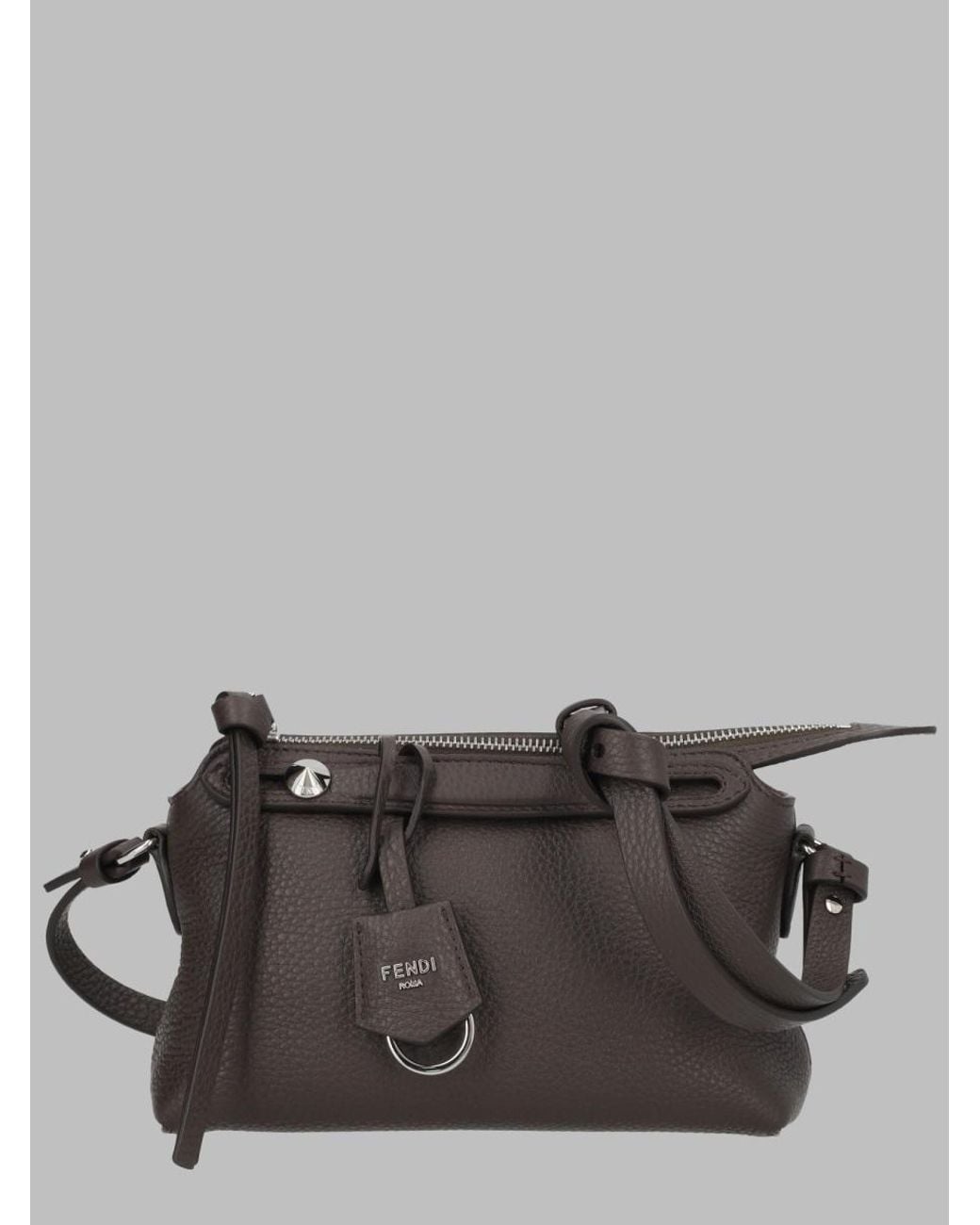 Fendi Gray Borsa "By The Way" Mini