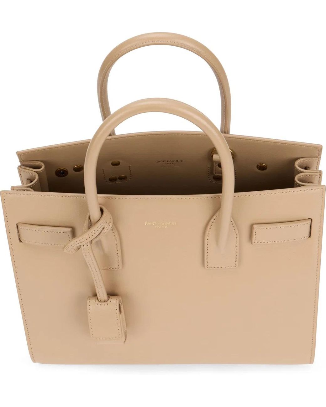 Saint Laurent Natural Sac De Jour Baby Bag