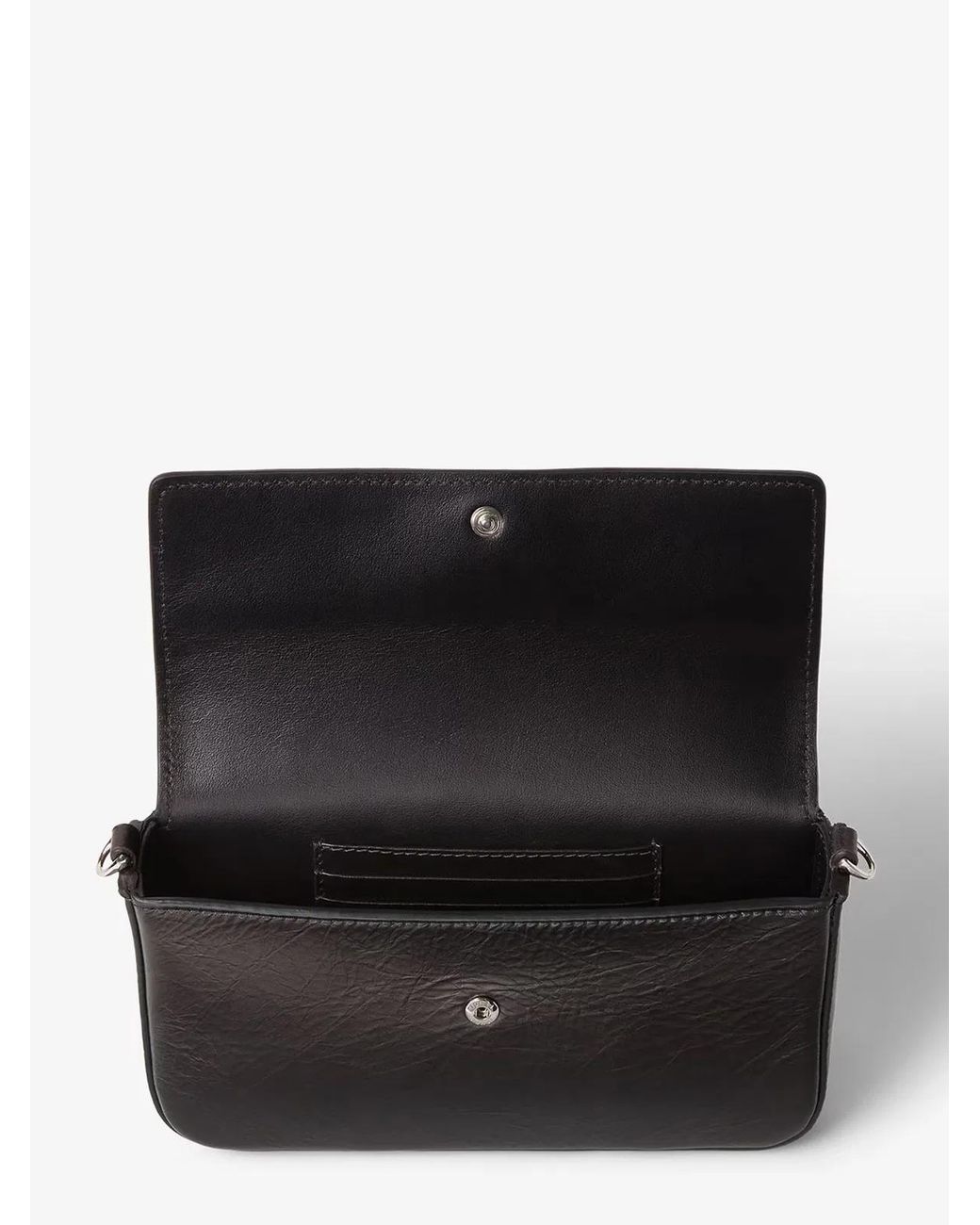 Fendi Black Wallet On Chain Tube