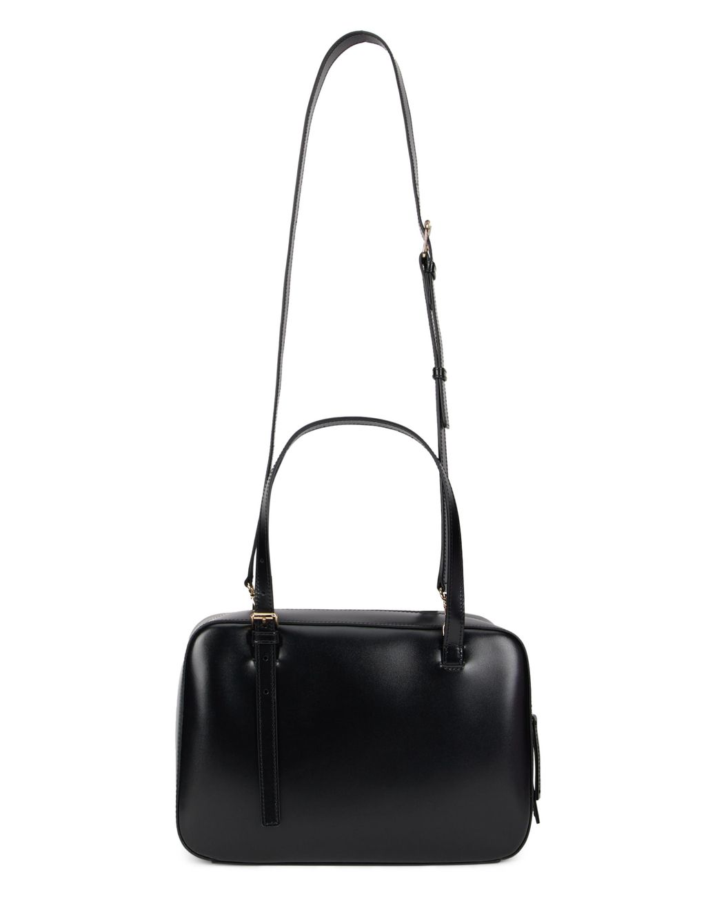 A.P.C. Black Leather Handbag