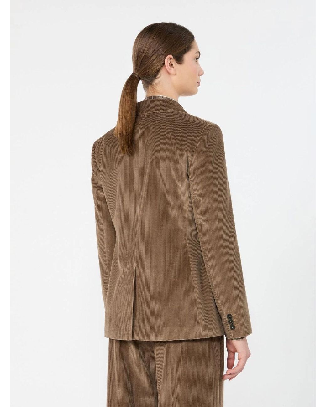 Weekend by Maxmara Brown Wkdkatanga Jacket Leather